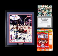 A Group of 1980 United States Olympic Hockey Team Signed Autographed Items Including Herb Brooks (BAS Beckett Authentication Services Certified),