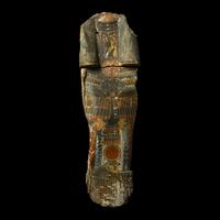 Two Egyptian Cartonnage Fragments
