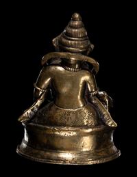 A Sino-Tibetan Gilt Bronze Figure of a Bodhisattva Vaisravana