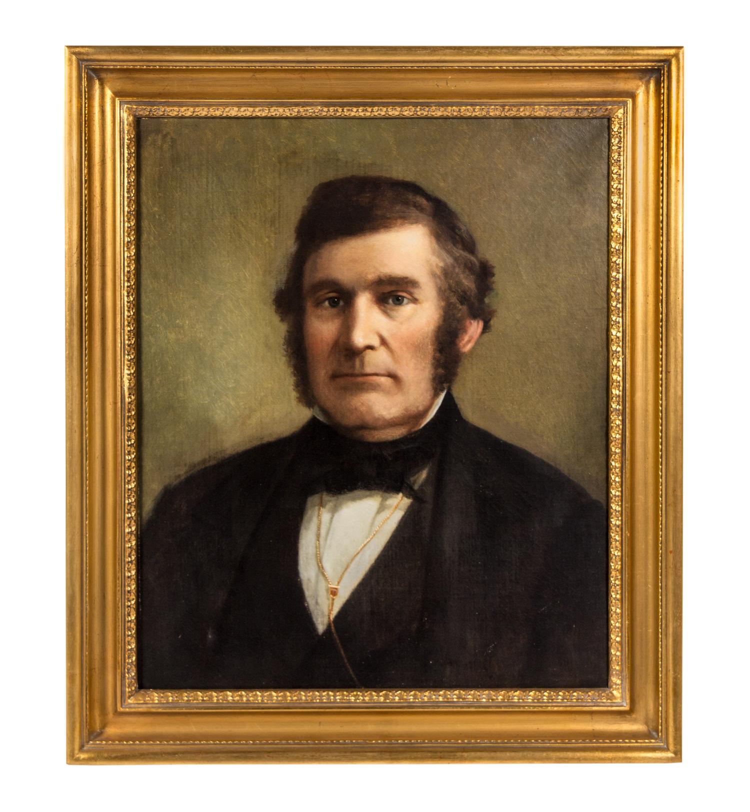 Jacob G. Fletcher, (American, b. 1825), Portrait of a Gentleman