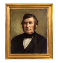 Jacob G. Fletcher, (American, b. 1825), Portrait of a Gentleman
