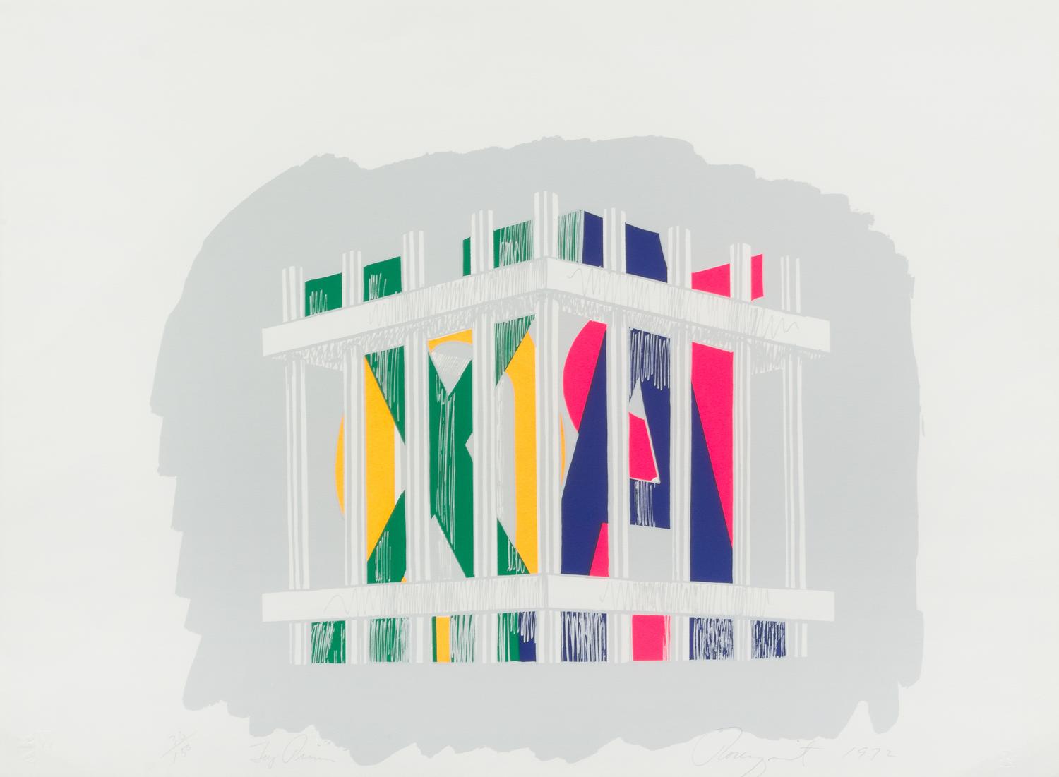 James Rosenquist, (American, b. 1933), Toy Prism, 1972