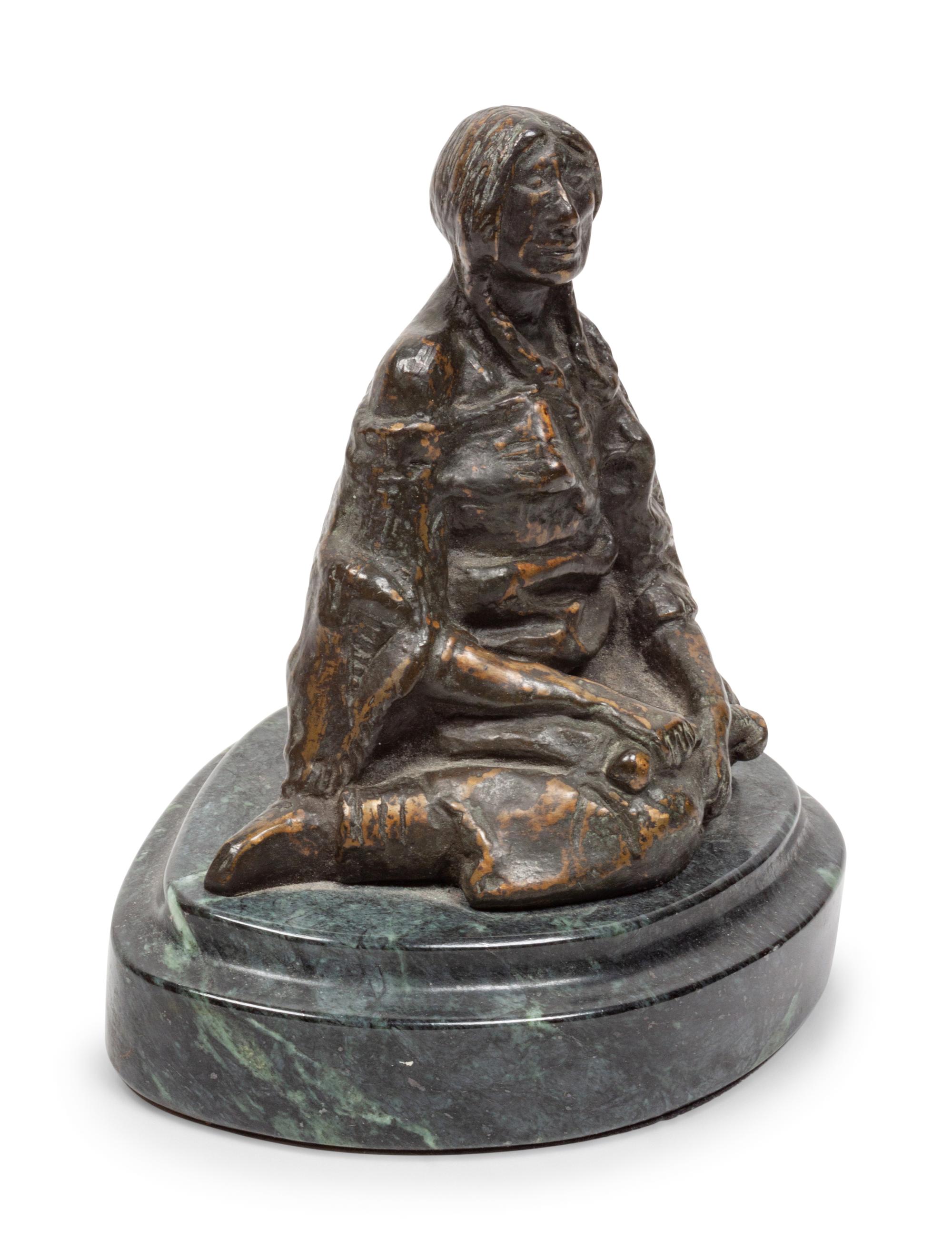 Two Recast Bronze Figures