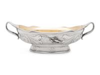 An American Silver and Mixed Metal Serving Bowl
