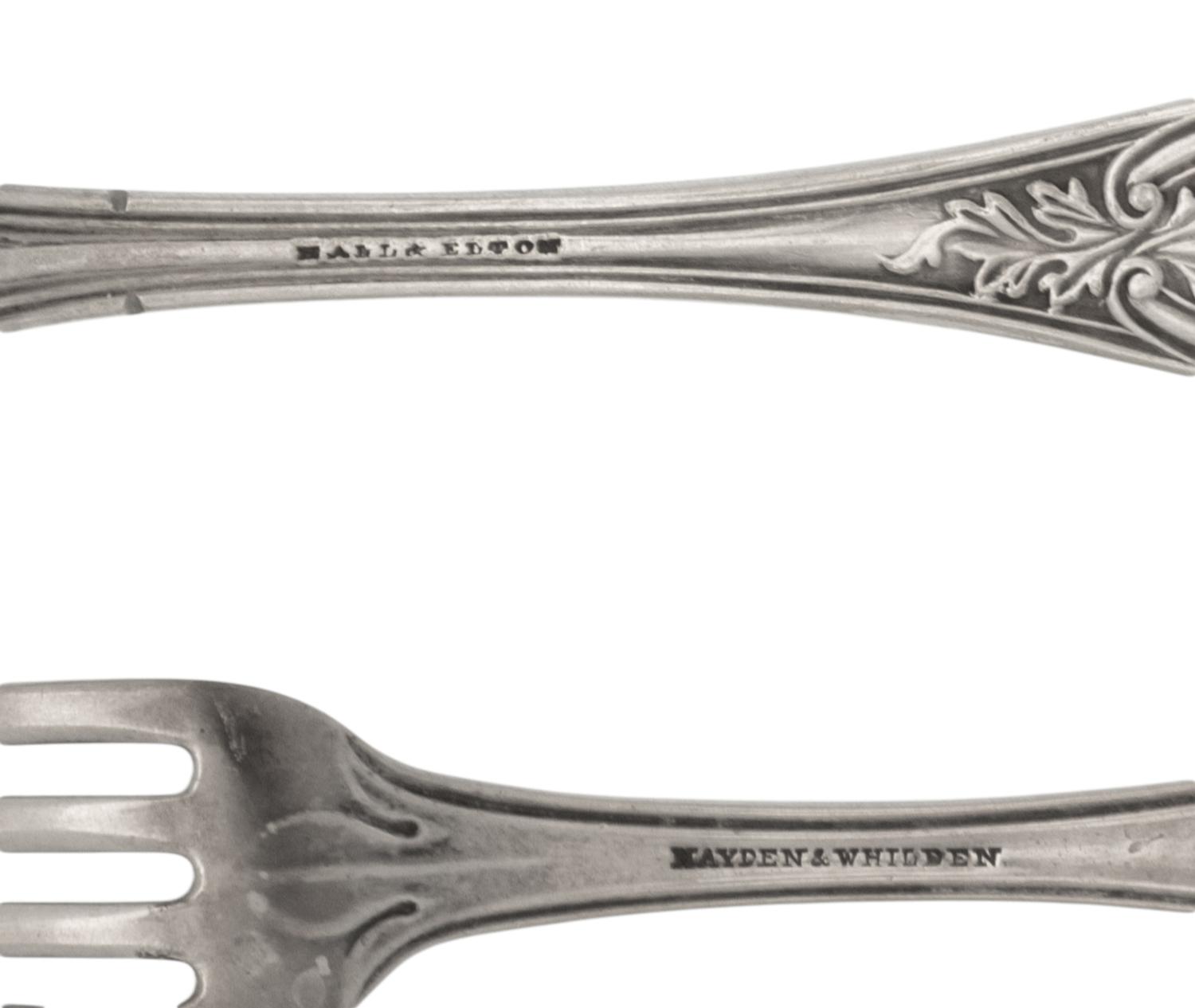 An American Silver Flatware Service