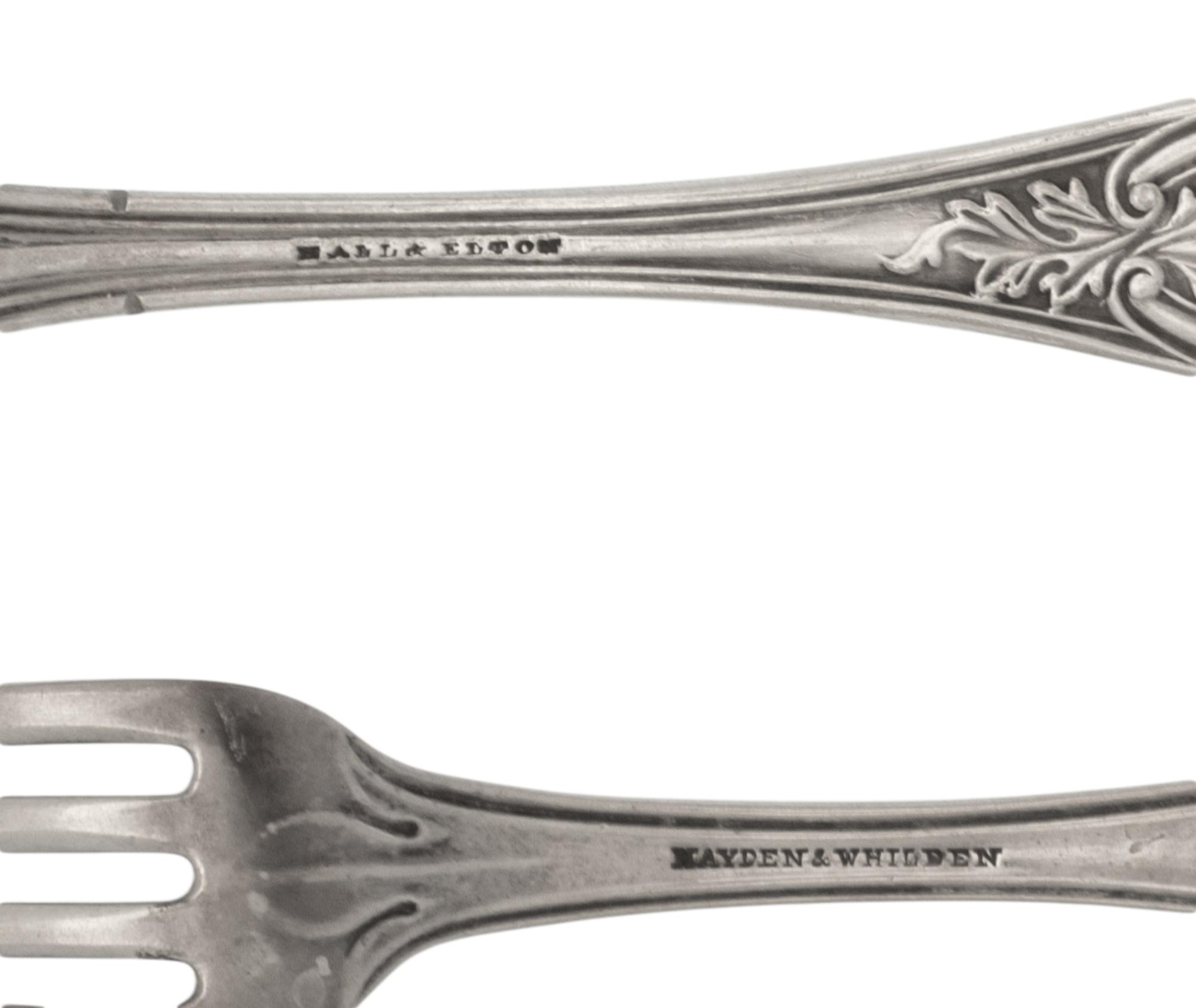 An American Silver Flatware Service