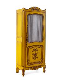 A Louis XV Style Painted Cabinet