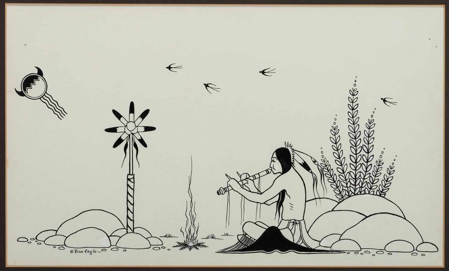 untitled, flautist