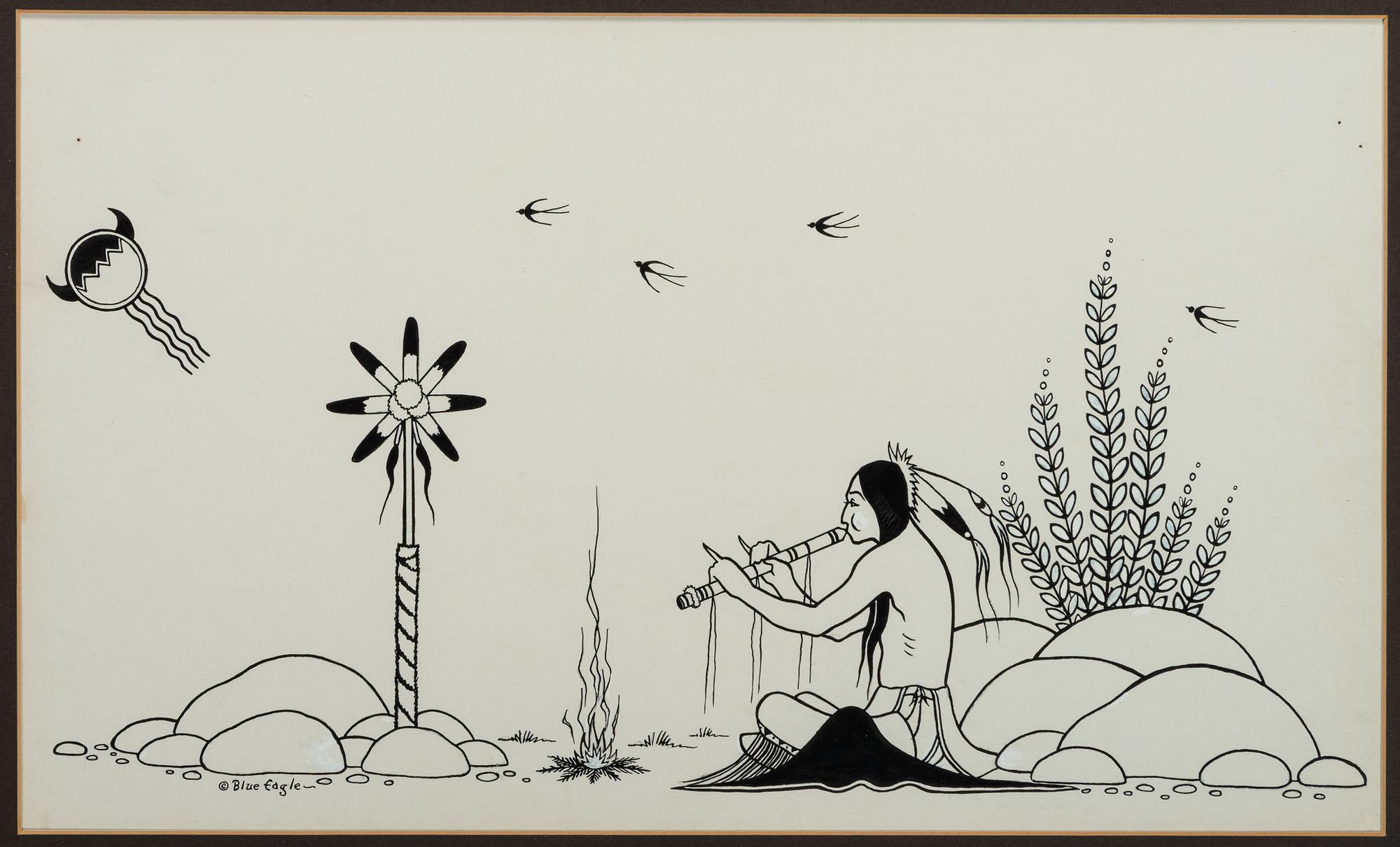 untitled, flautist