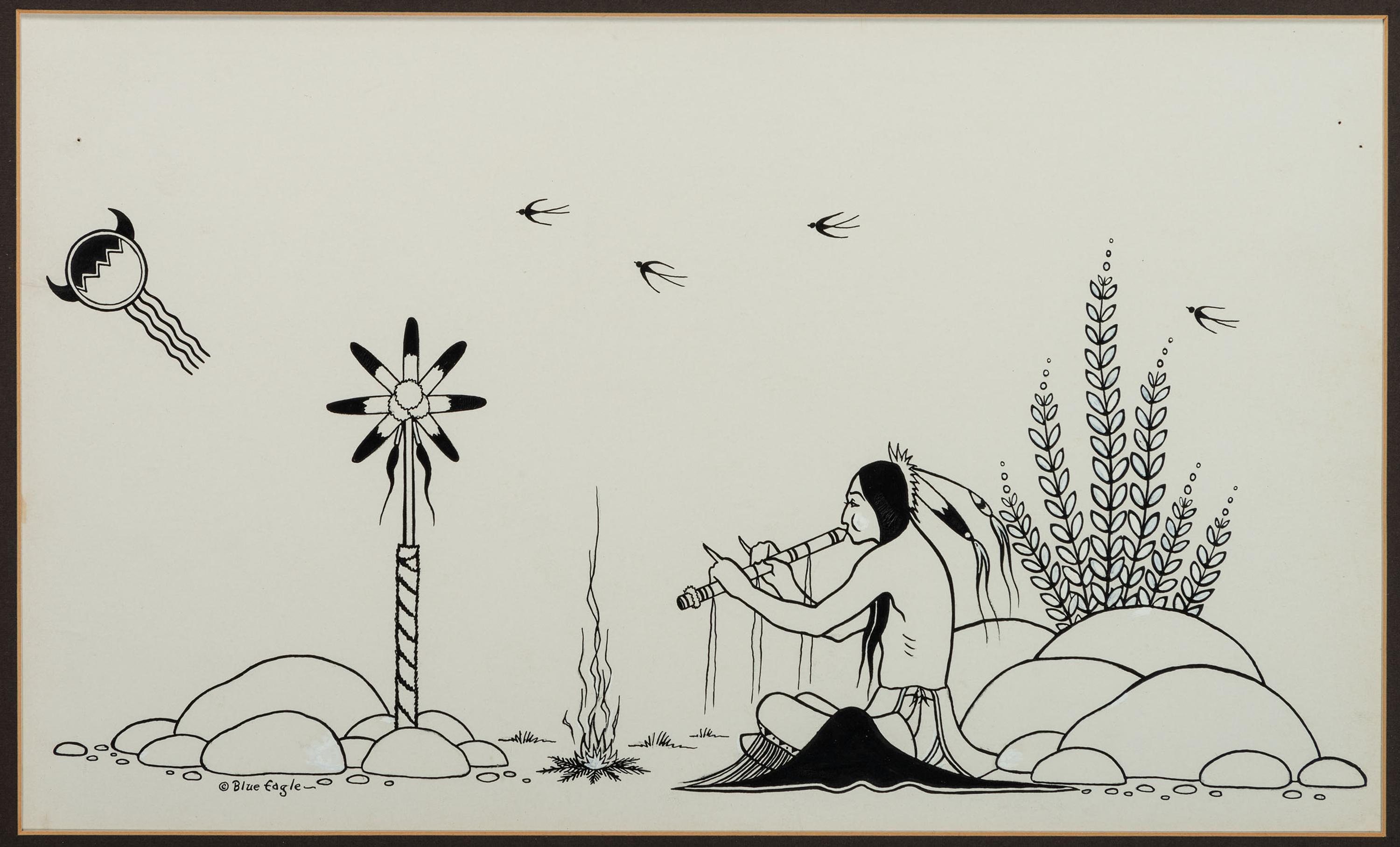 untitled, flautist
