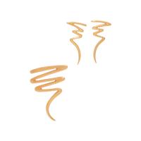 TIFFANY & CO., PALOMA PICASSO, YELLOW GOLD ‘ZIG ZAG’ SET