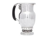 A Georg Jensen Silver Grapevine Pitcher
