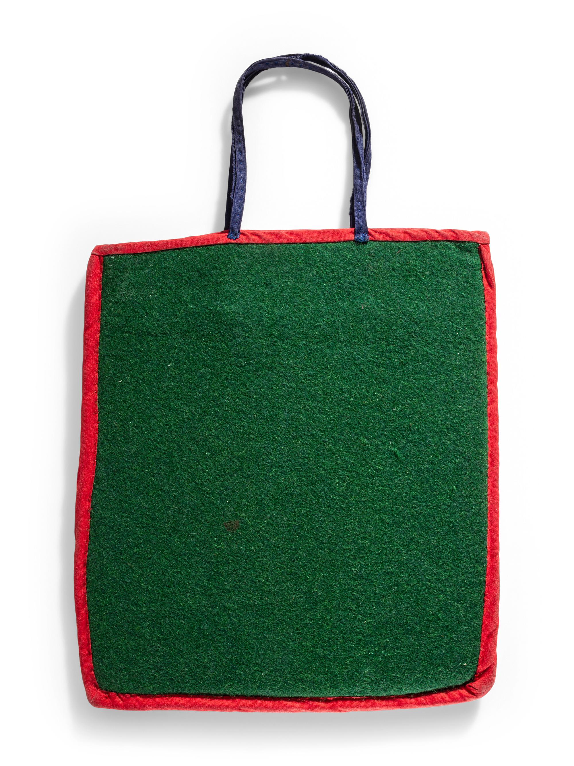 Plateau Pictorial Beaded Flat Bag, with Deer