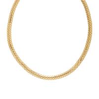 CARTIER, PARIS, YELLOW GOLD PANTHERE LINK NECKLACE