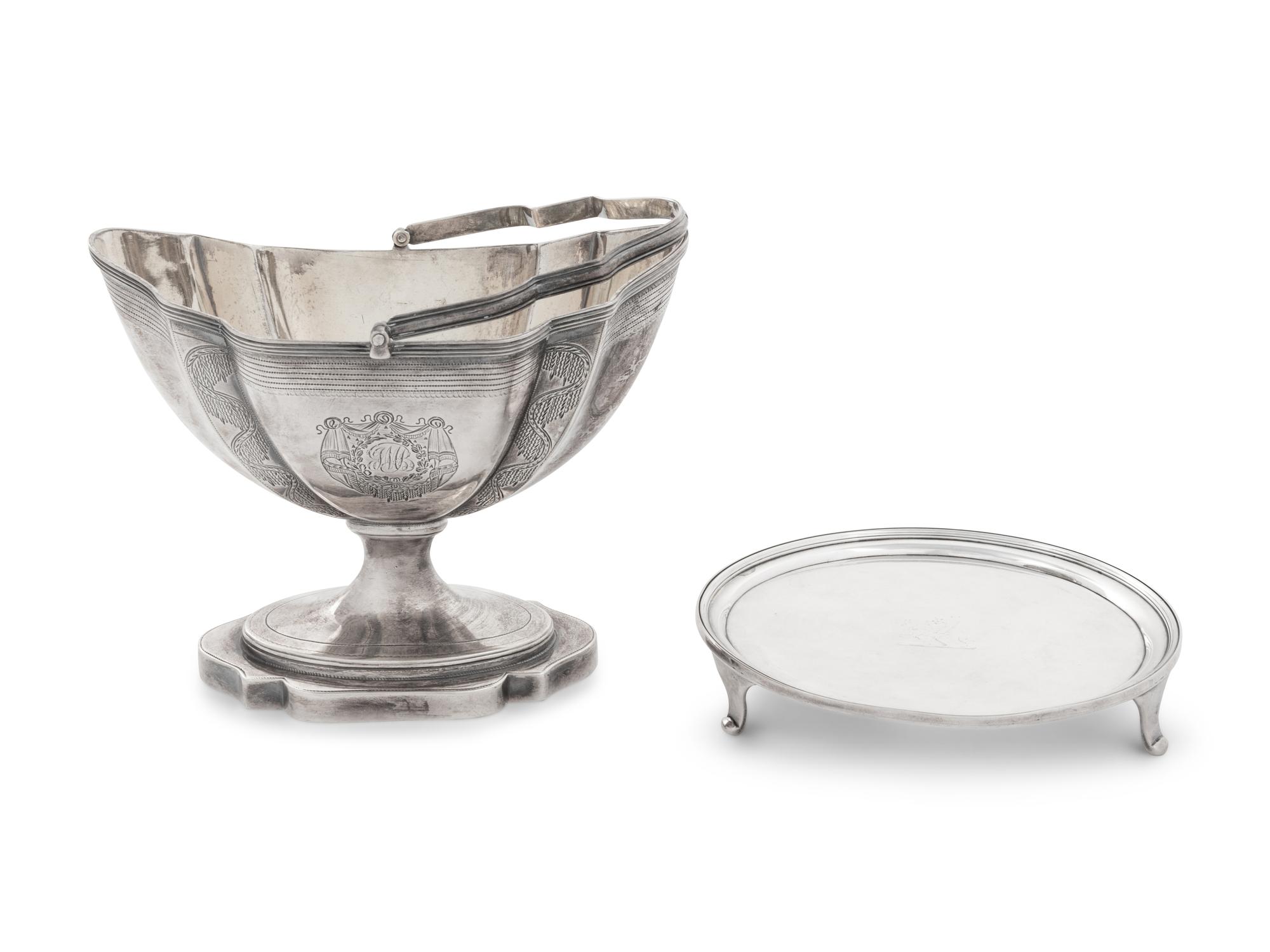 Two George III Silver Table Articles