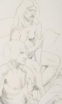 Seated Couple , 1969-70