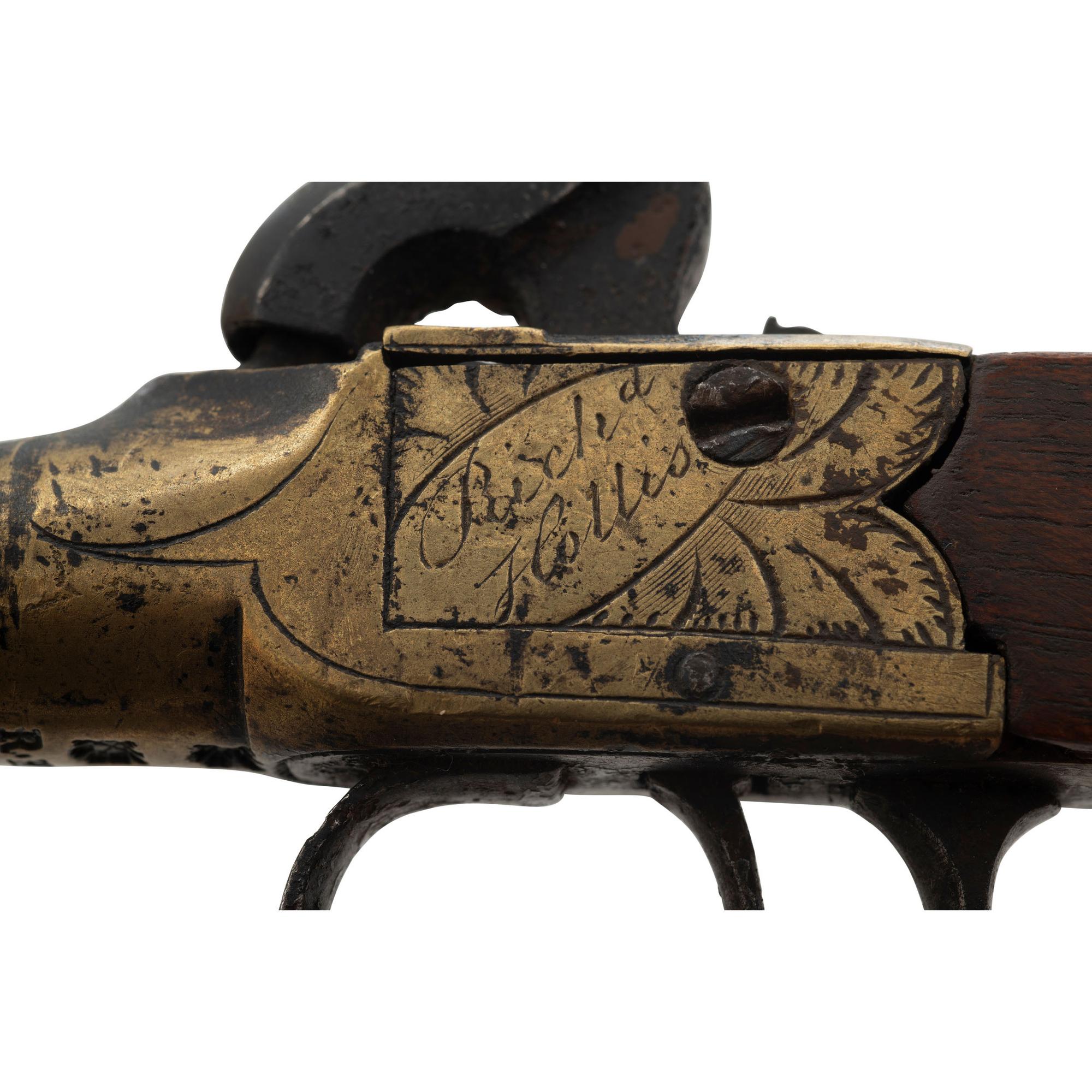 Lot of Three English Turn-Off Pistols