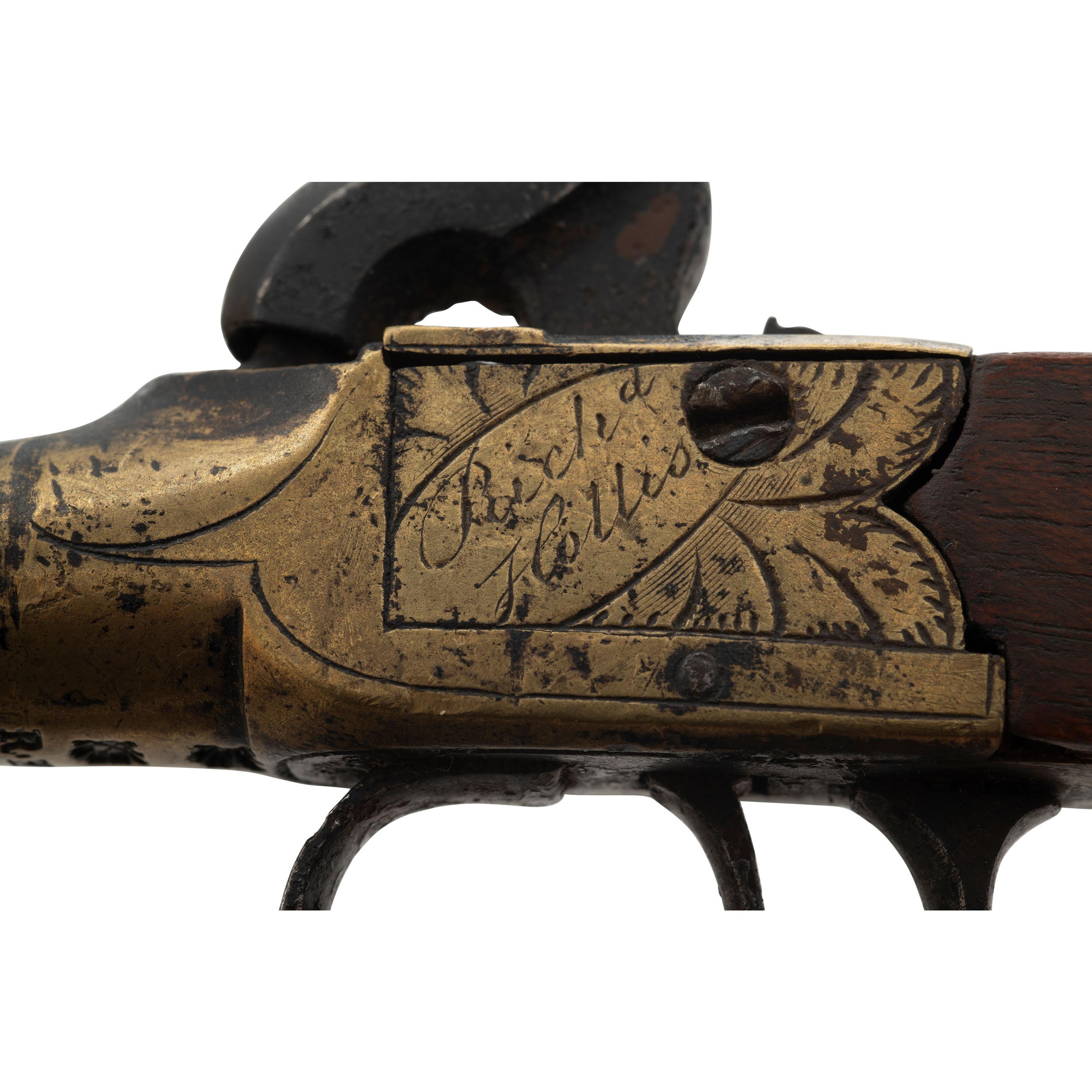 Lot of Three English Turn-Off Pistols