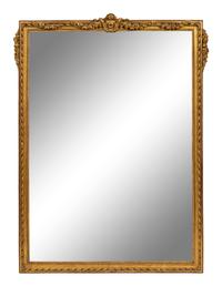 A Louis XVI Style Giltwood Mirror — 20TH CENTURY