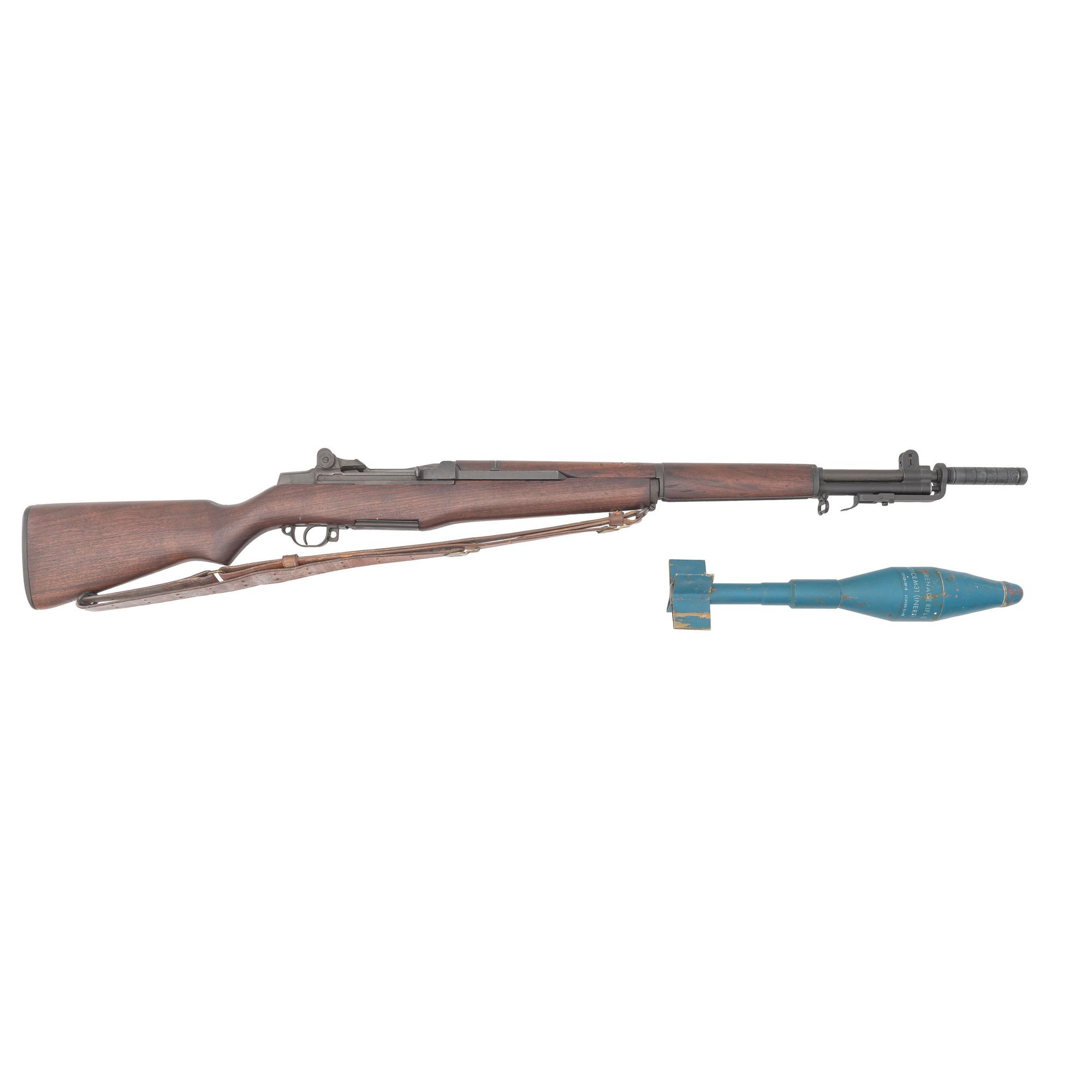 **Springfield Armory M1 Garand with Grenade Launcher and Inert Training Grenade
