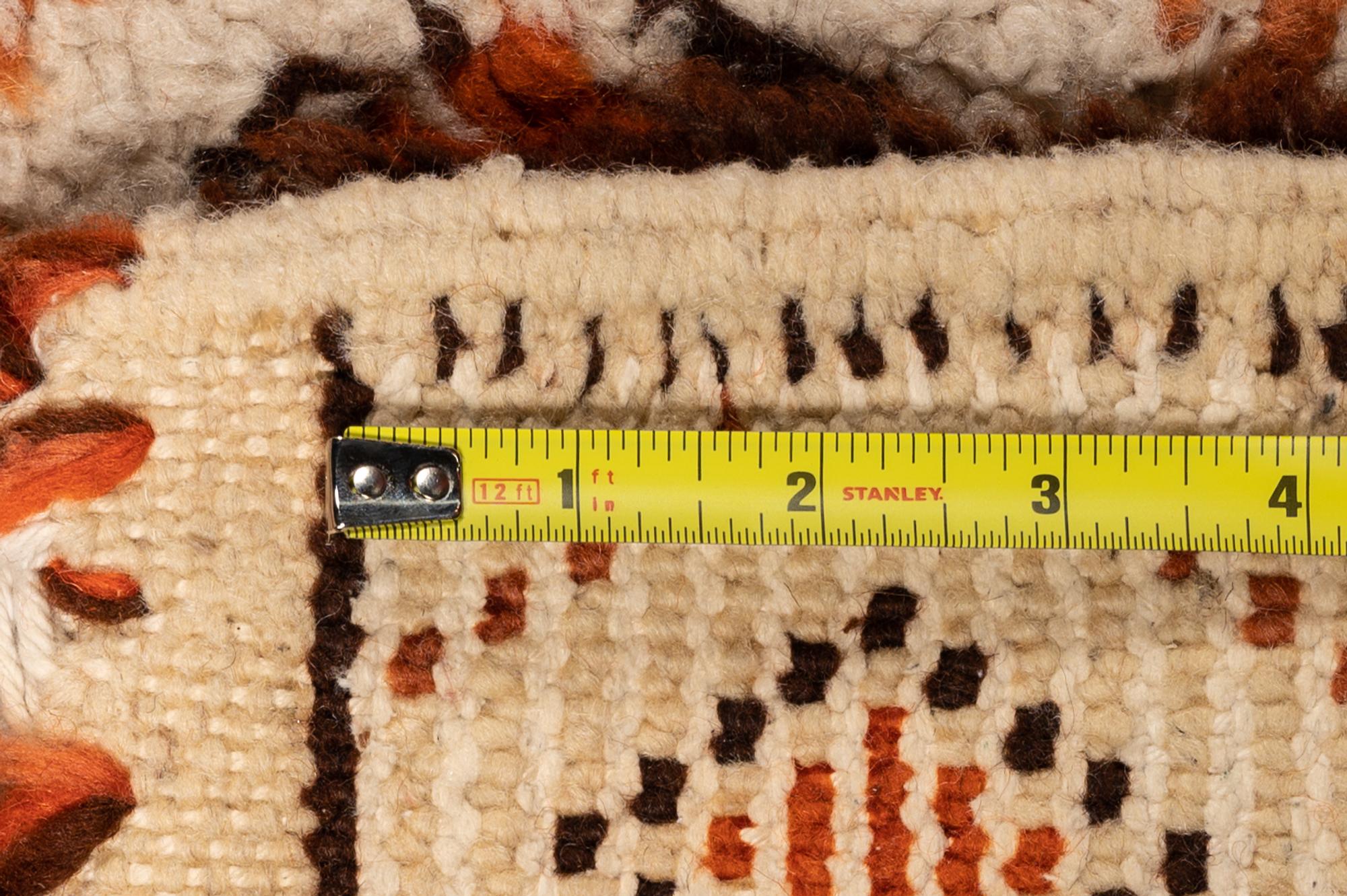 Hand-Knotted Pile Rug