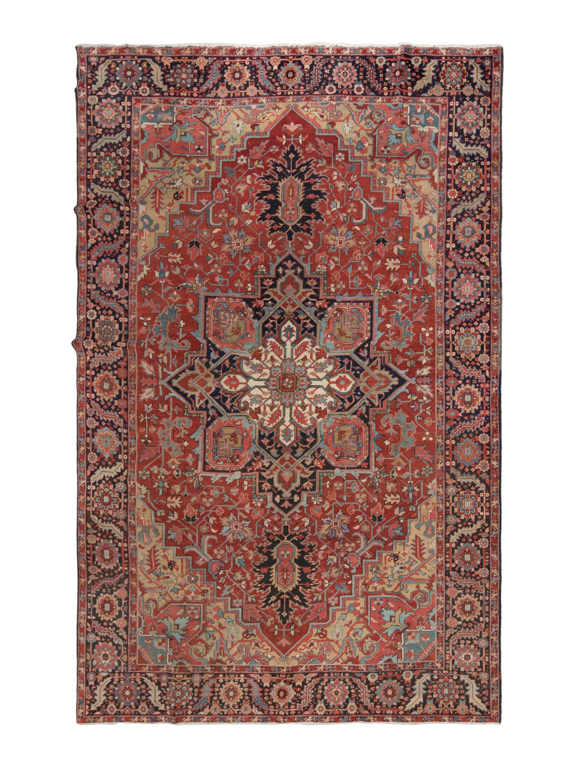 A Heriz Carpet