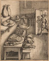 Wenceslaus Hollar, (Bohemian, 1607-1677), The Four Seasons, 1641 together with Of the Court Mouse, and Country Mouse (The Town Mouse an