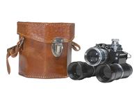 [CAMERAS]. Teleca binocular camera with original case.