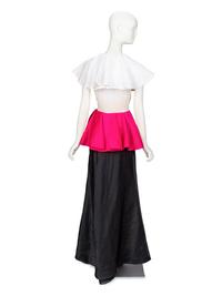 Oscar de la Renta, Evening Gown, 1980's Runway Sample