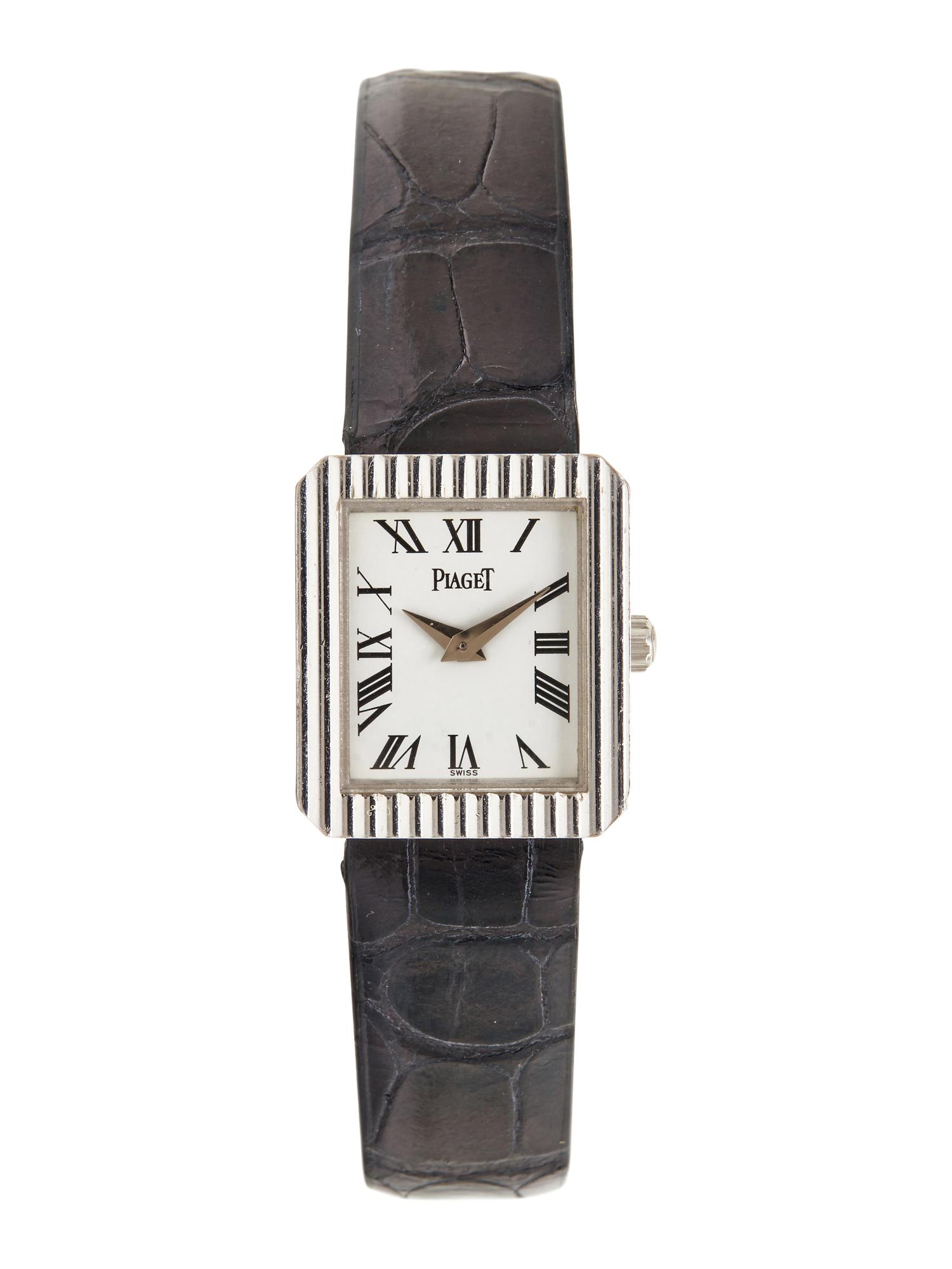 PIAGET, REF. 85153 18K WHITE GOLD WATCH