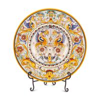 A Large Majolica Charger