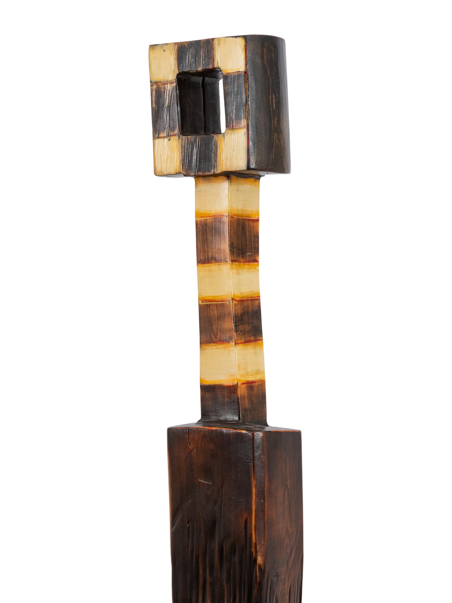 Four John Geldersma Spirit Poles