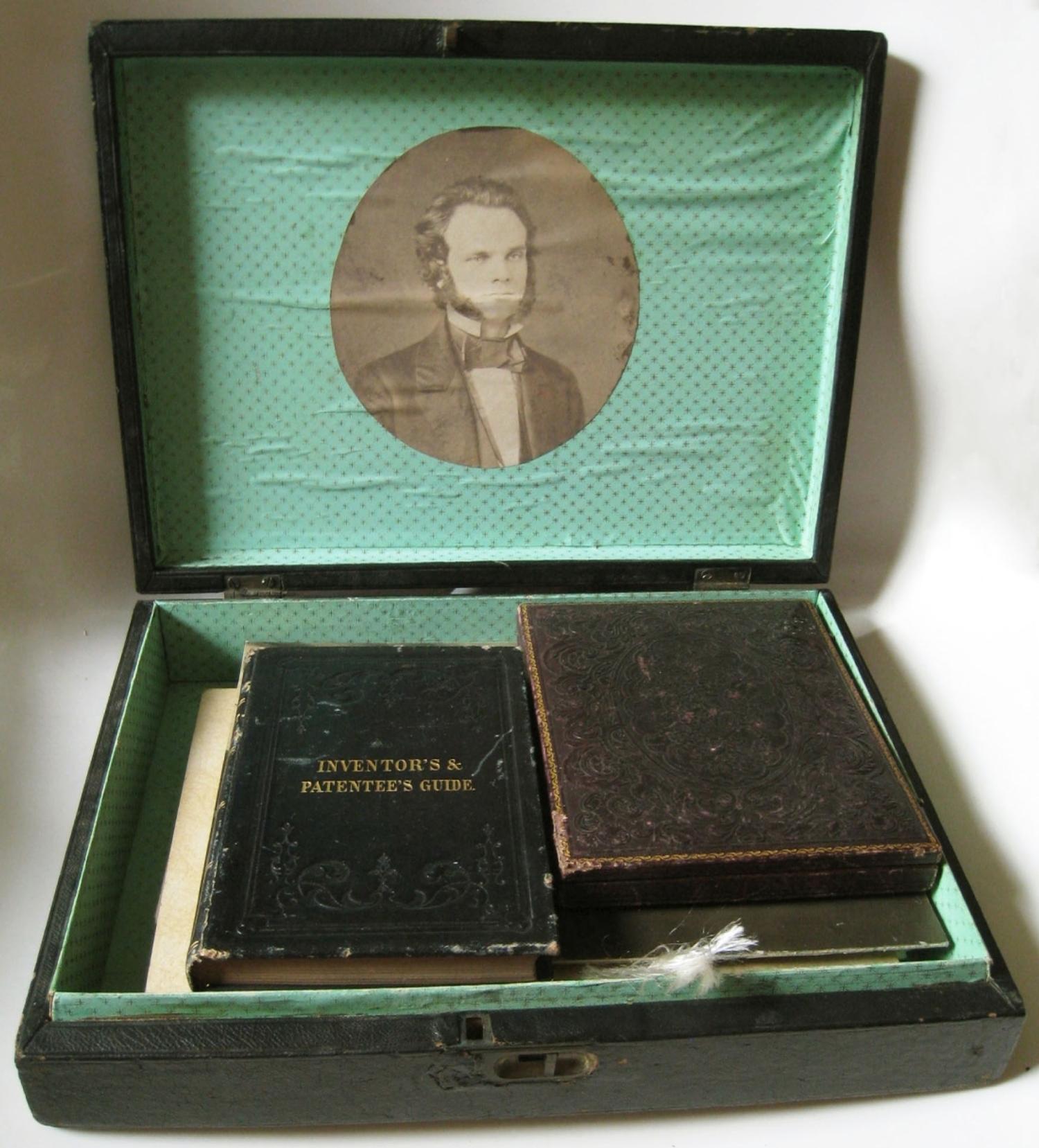 [Ambrotype] A Rare Occupational of a Patent Attorney