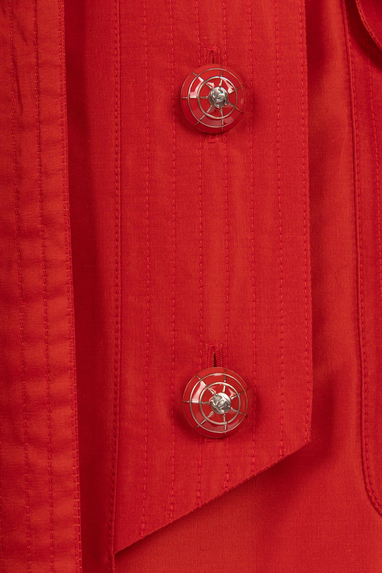 Chanel Double Lapel Trench Coat, Spring 2004
