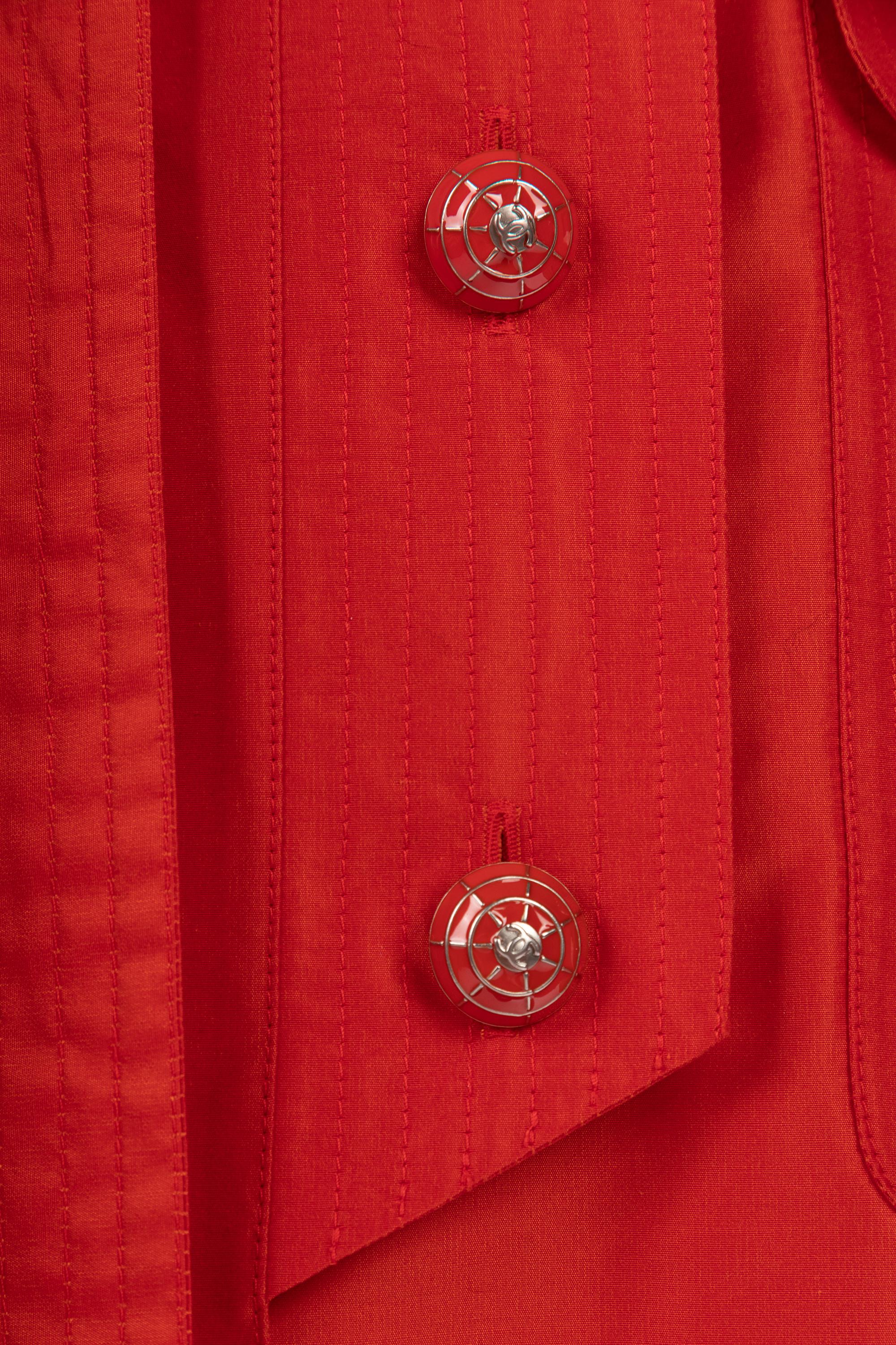 Chanel Double Lapel Trench Coat, Spring 2004