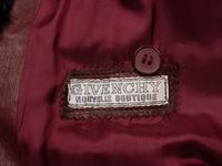 Givenchy, Red Lambskin Coat