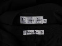 Christian Dior, Black "Bar" Pantsuit