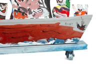 Figures in a Boat (Christmas Toy)