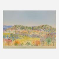 Elizabeth Osborne (American, b.1936) Pocono Mountains