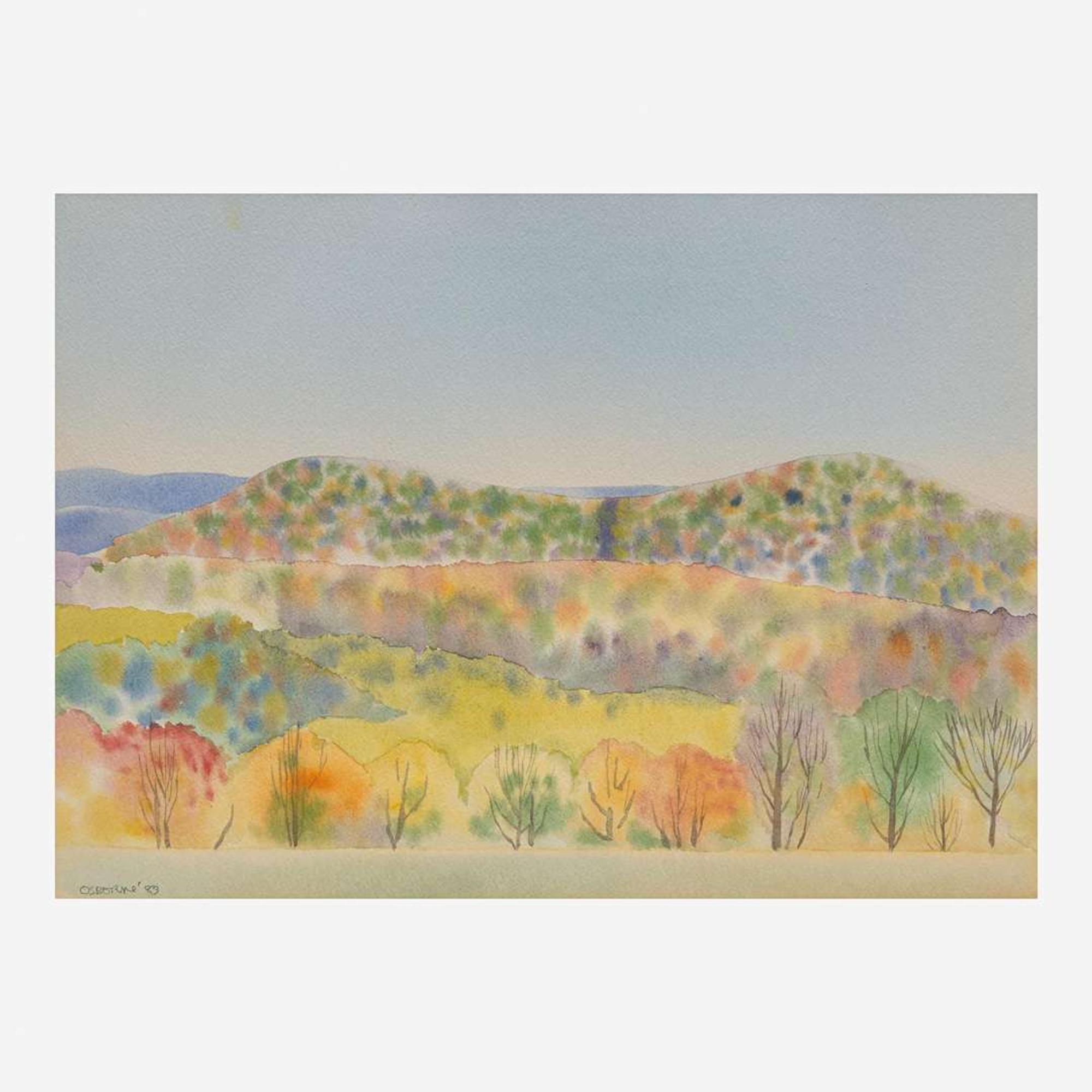 Elizabeth Osborne (American, b.1936) Pocono Mountains