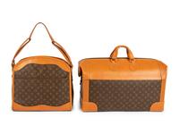 Two Louis Vuitton French Company Luggage Items, 1976-91