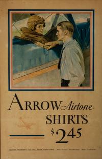 An Arrow Collars Advertising Lithograph