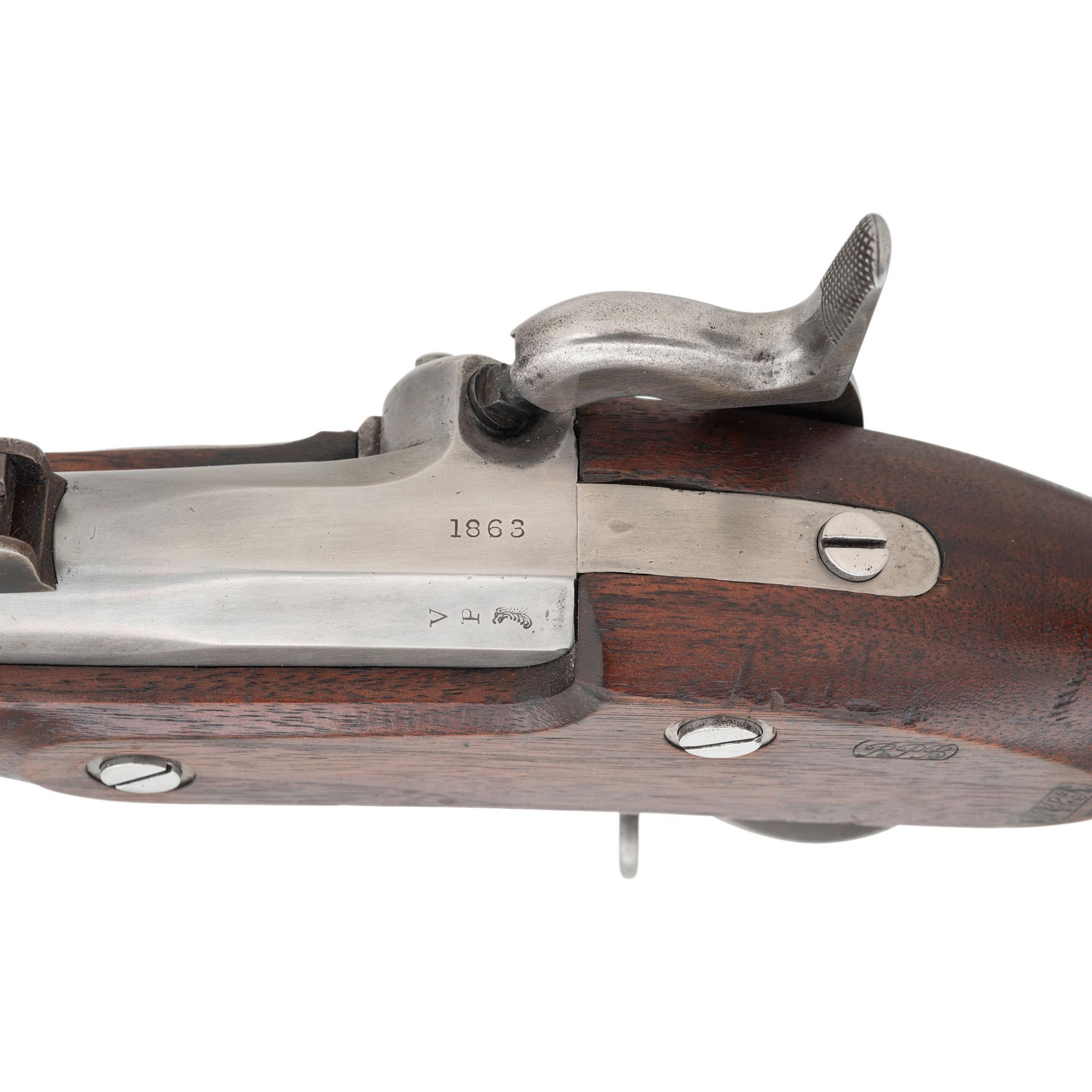 SN&WTC US Model 1861 Contract Rifle Musket with Western Costume Company Ownership Mark