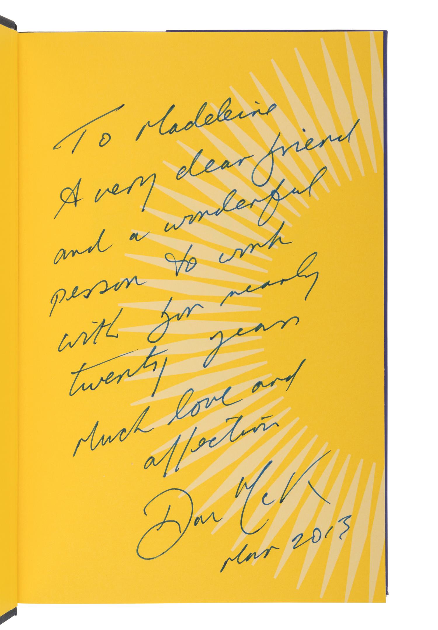 MEMOIRS A group of 4 FIRST EDITIONS INSCRIBED TO SECRETARY ALBRIGHT:
