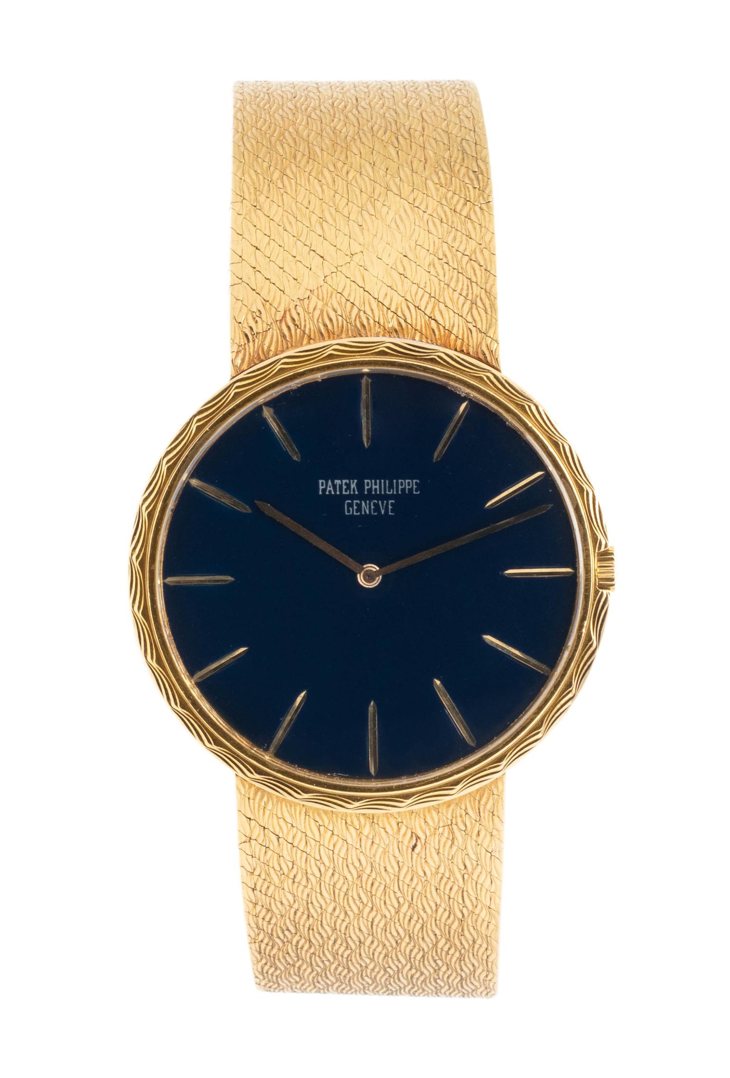 PATEK PHILIPPE, REF. 3588/2 18K YELLOW GOLD 'CALATRAVA' WRISTWATCH
