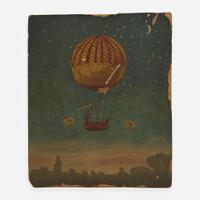 Hector Trotin (French, 1894–1966) and others A Group of Thirteen Views of Hot Air Balloons