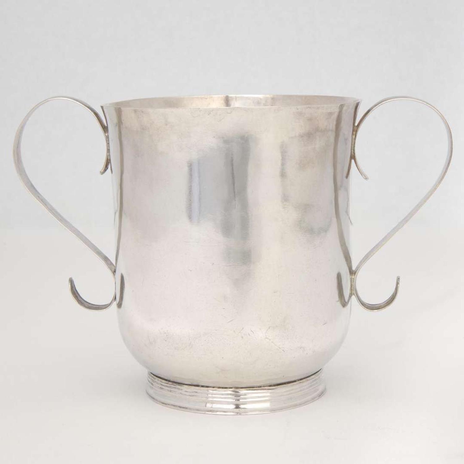 A silver two-handled cup John Dixwell (1680-1725), Boston, MA, circa 1715