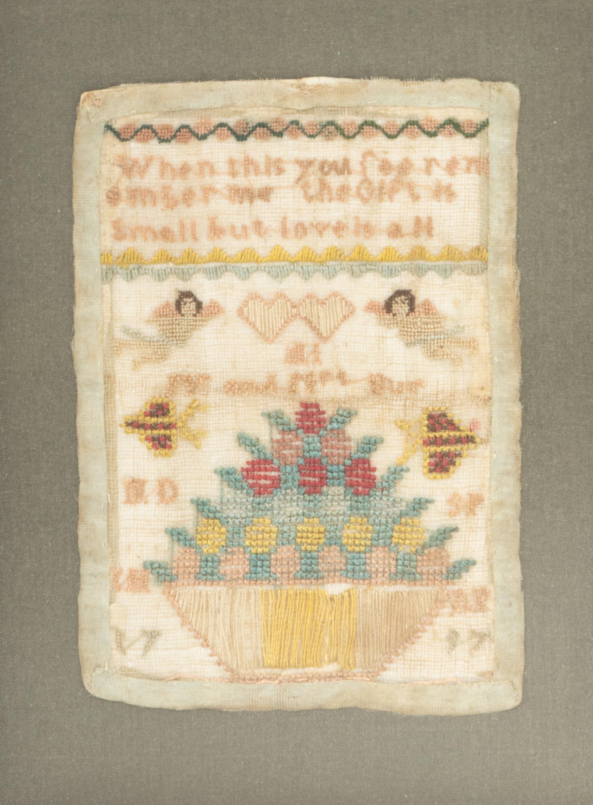 A Group of Three English Needlework Samplers