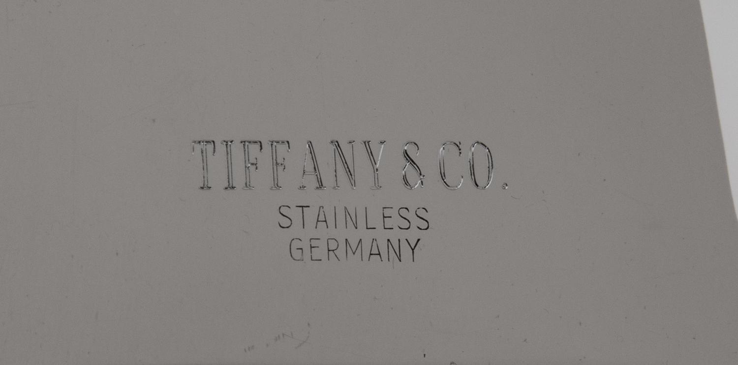 A Collection of Ten Tiffany & Co. Silver Bamboo Pattern Bar Articles