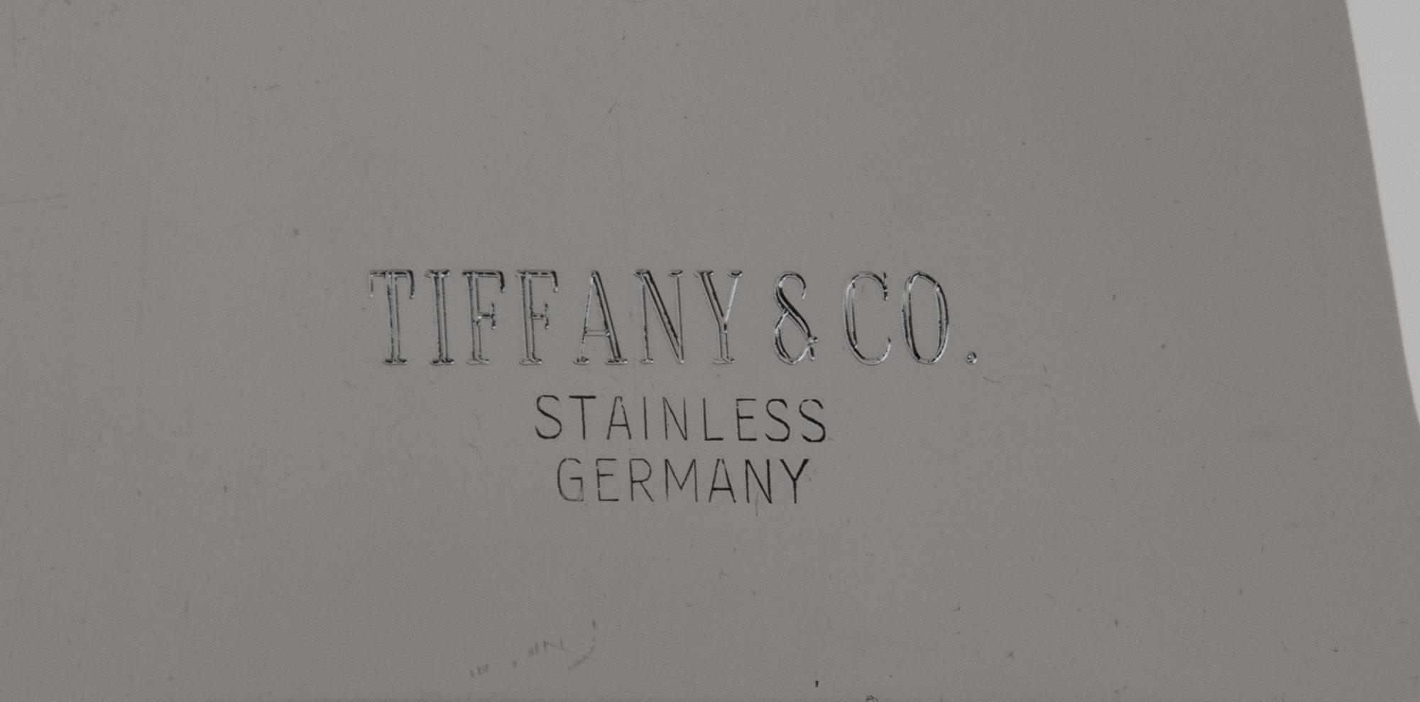 A Collection of Ten Tiffany & Co. Silver Bamboo Pattern Bar Articles
